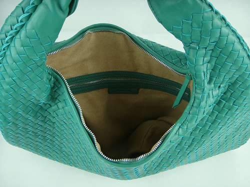 Bottega Veneta Nappa Hobo Lambskin Bag 5091 lake green